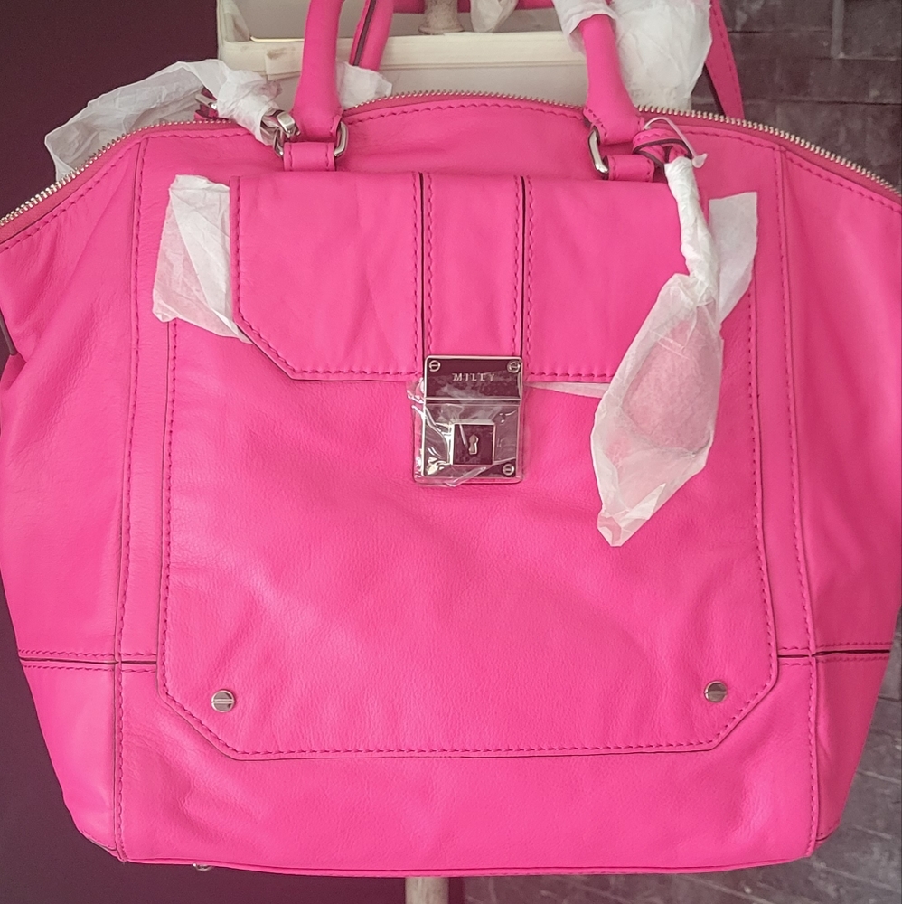 Milly leather Handbag